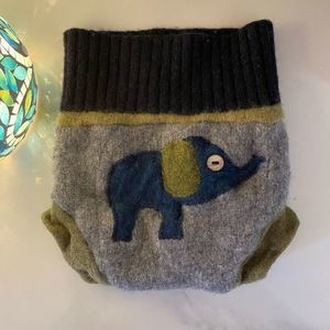 Baby Neutral‎ Elephant Diaper Cover